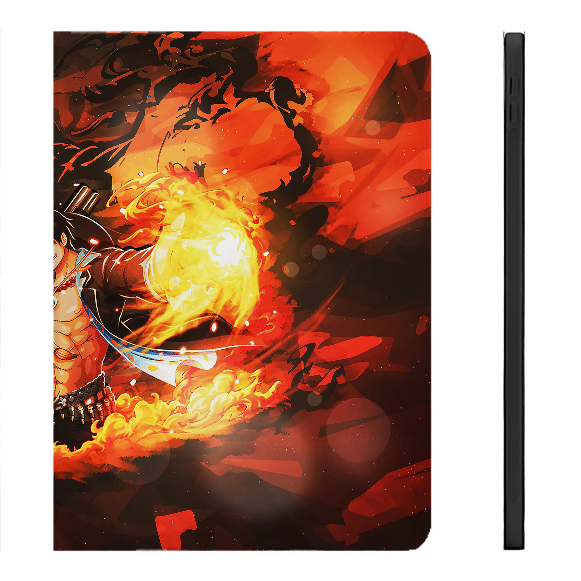 （画像用） ワンピース ONE PIECE IPadケース ペンホルダー付き ブックスタイルデザイン
